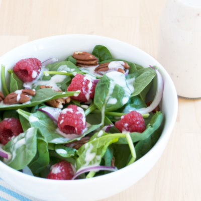 Raspberry Filmjölk Salad Dressing