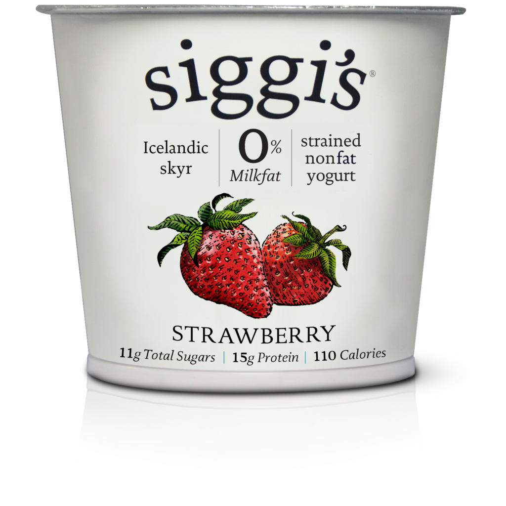 Siggis Icelandic Yogurt Vanilla Non Fat 24oz