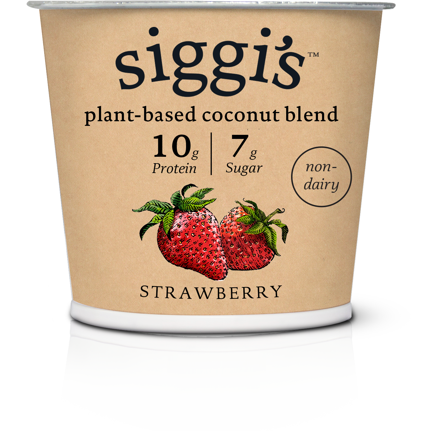Siggi S Icelandic Yogurt Strawberry Plant Based