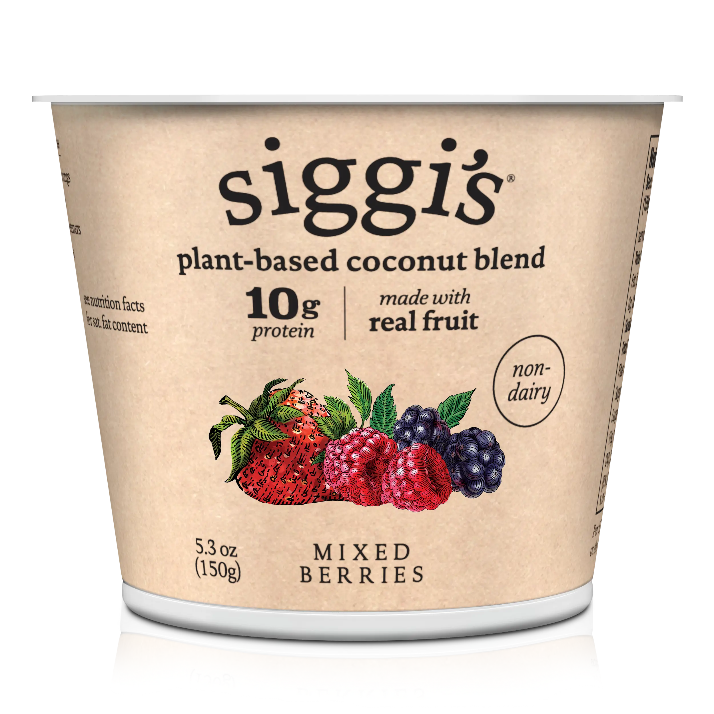 mixed berries plant-based