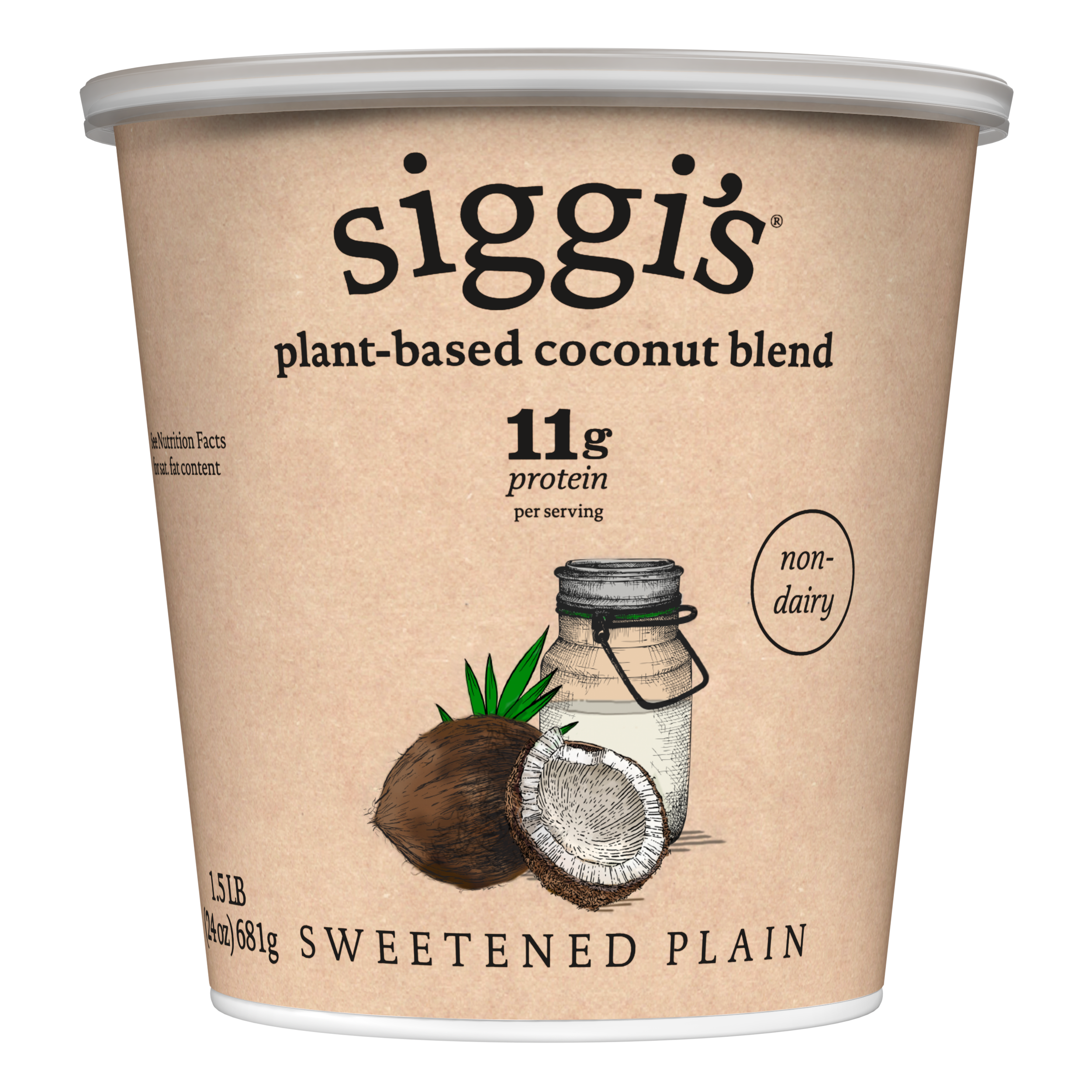sweetened plain plant-based 24oz