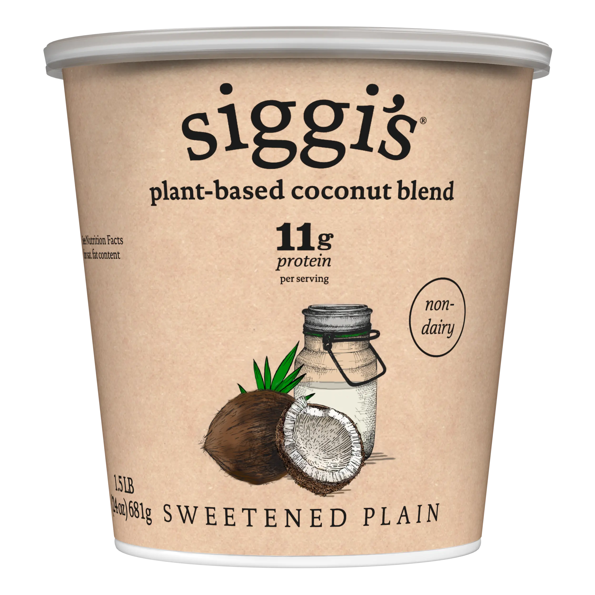 sweetened plain plant-based 24oz