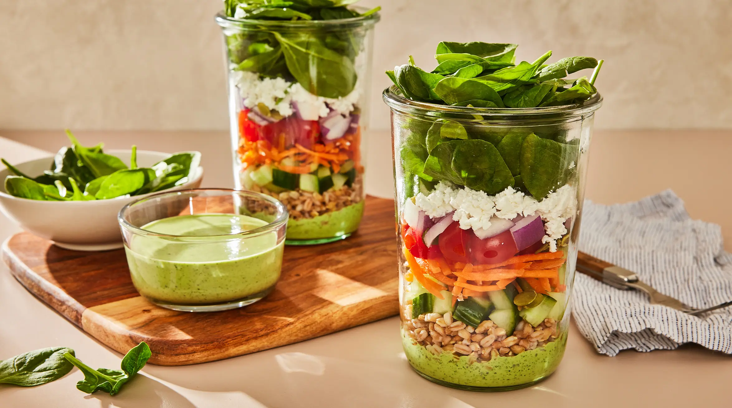 meal prep salad