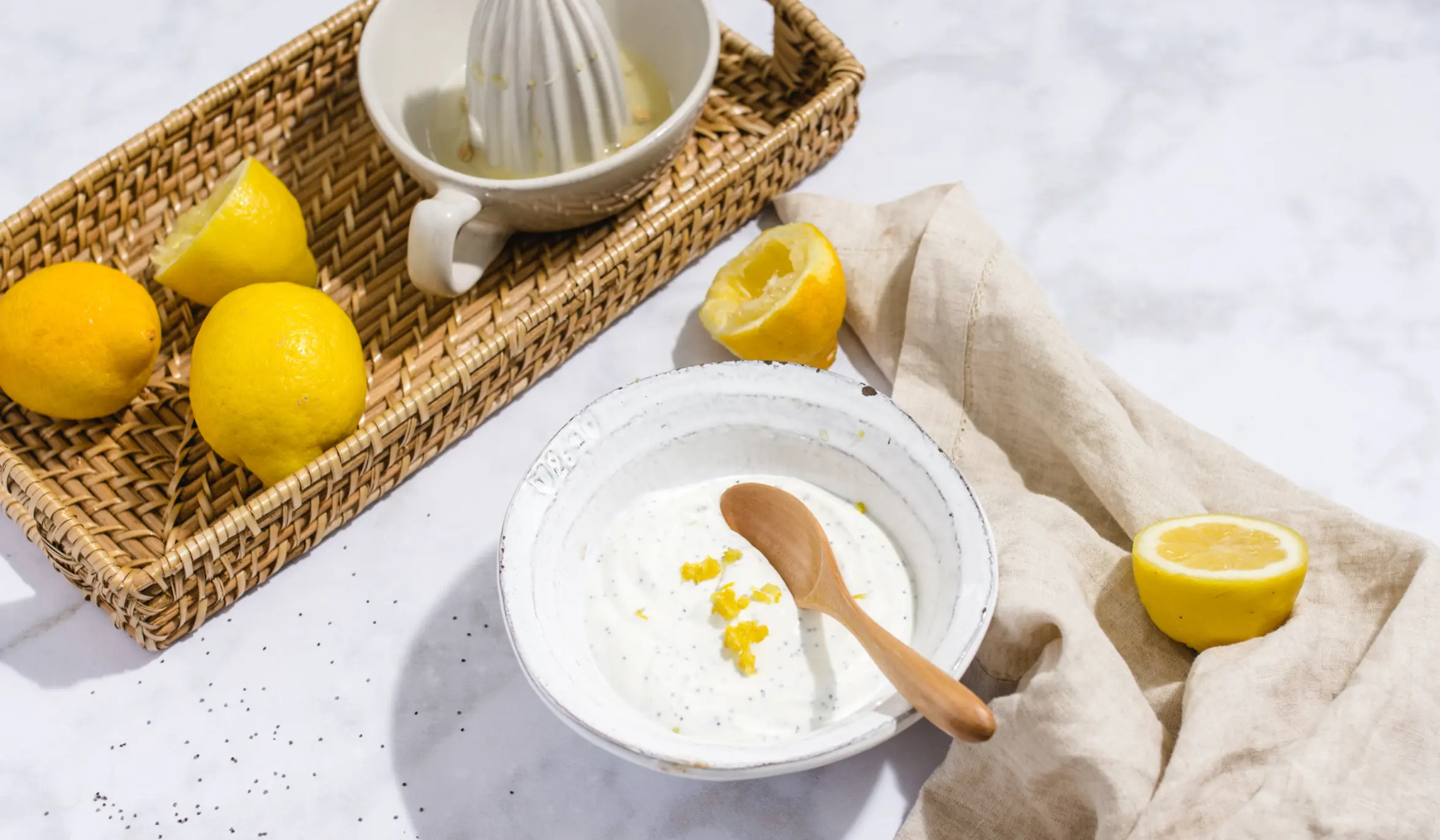 lemon poppy seed skyr
