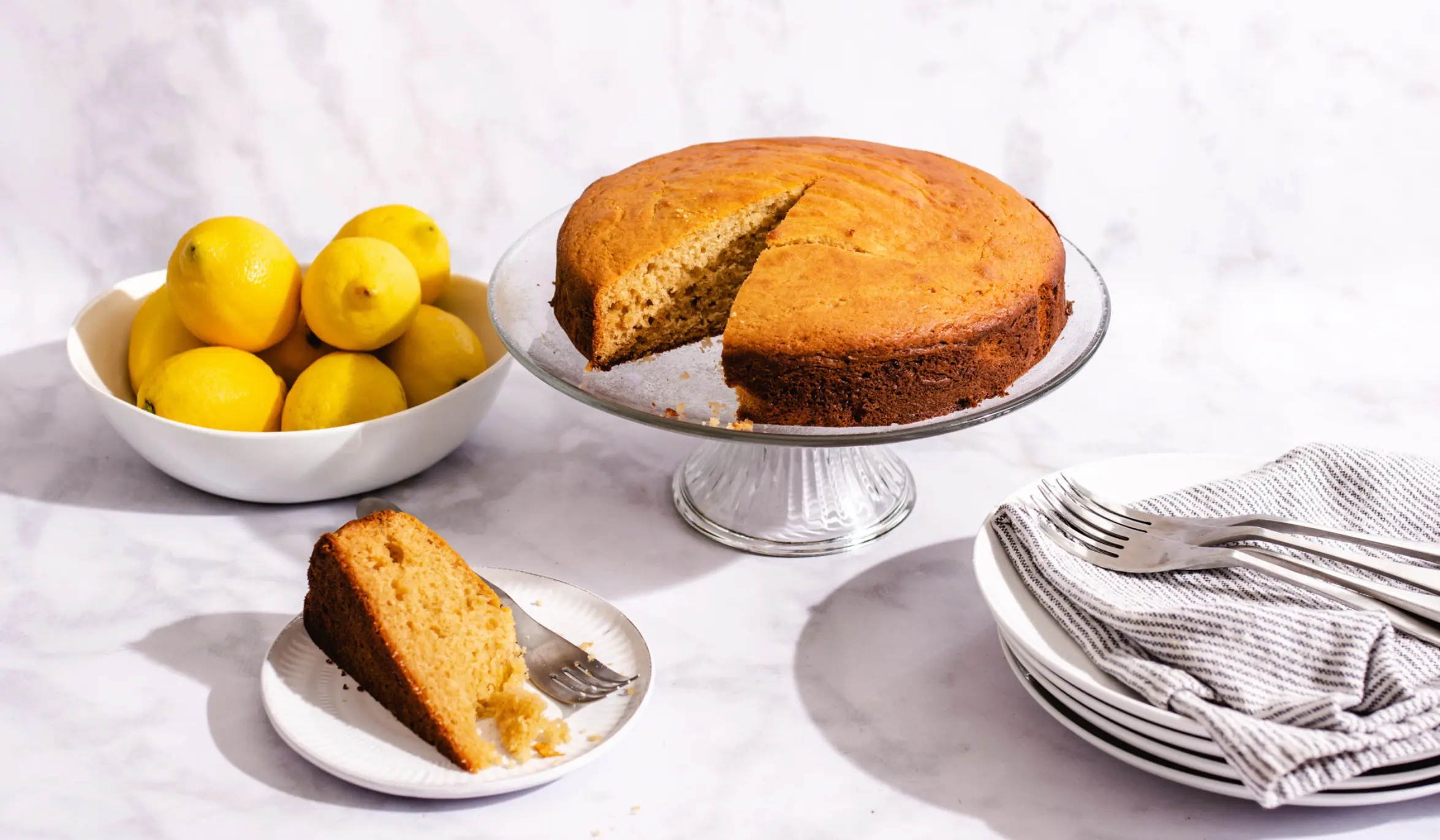 meyer lemon skyr cake