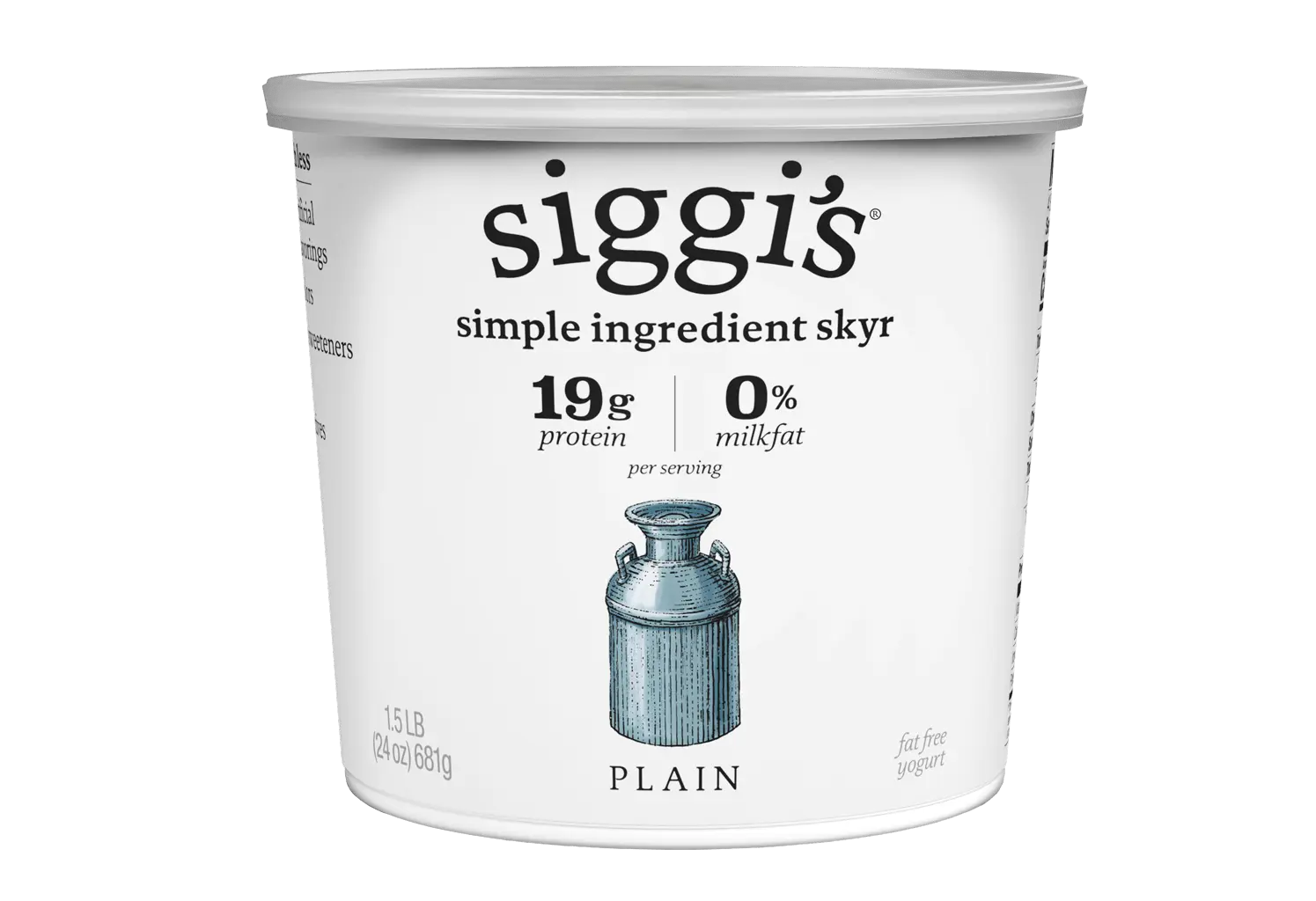 siggi's 0% 24oz Plain