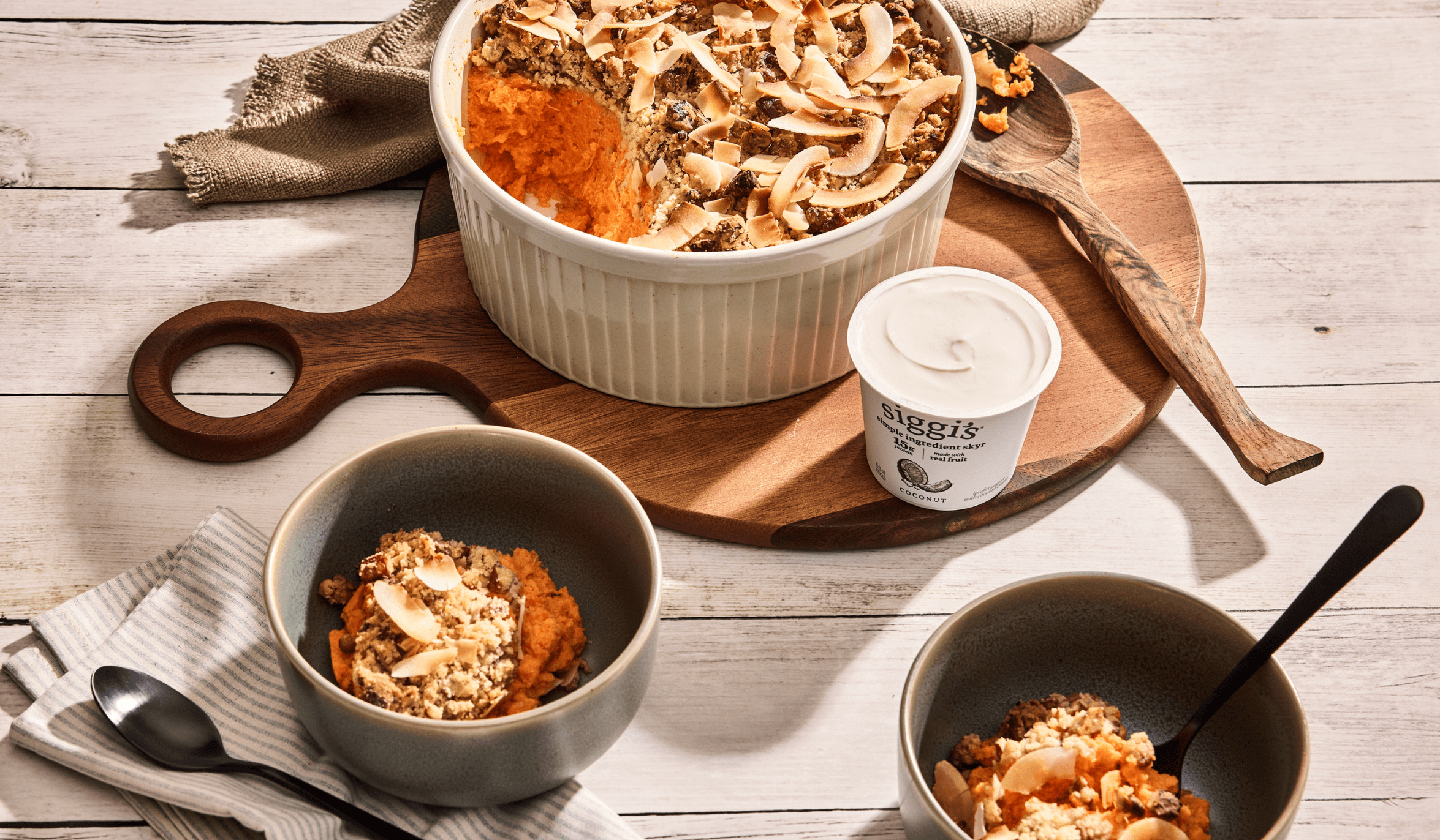 sweet potato coconut casserole