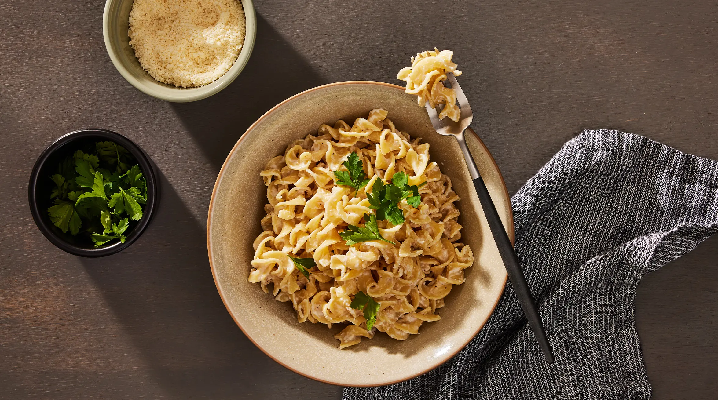 noodles with sky rsauce