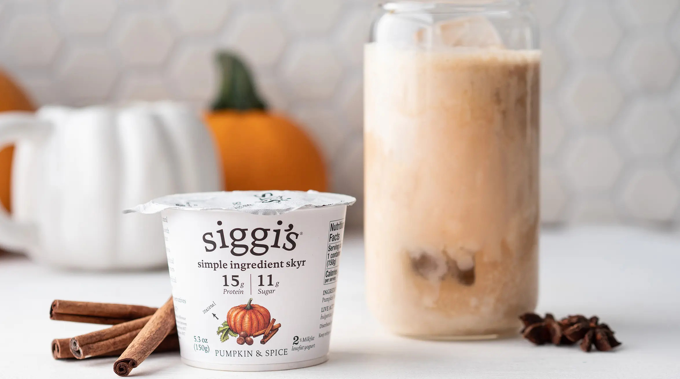 pumpkin spice latte smoothie