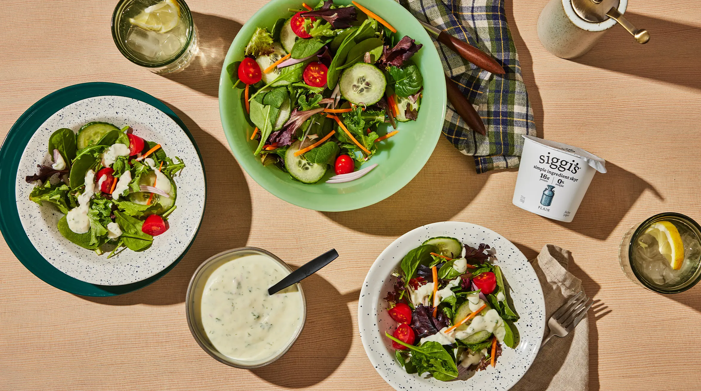 ranch-style salad dressing