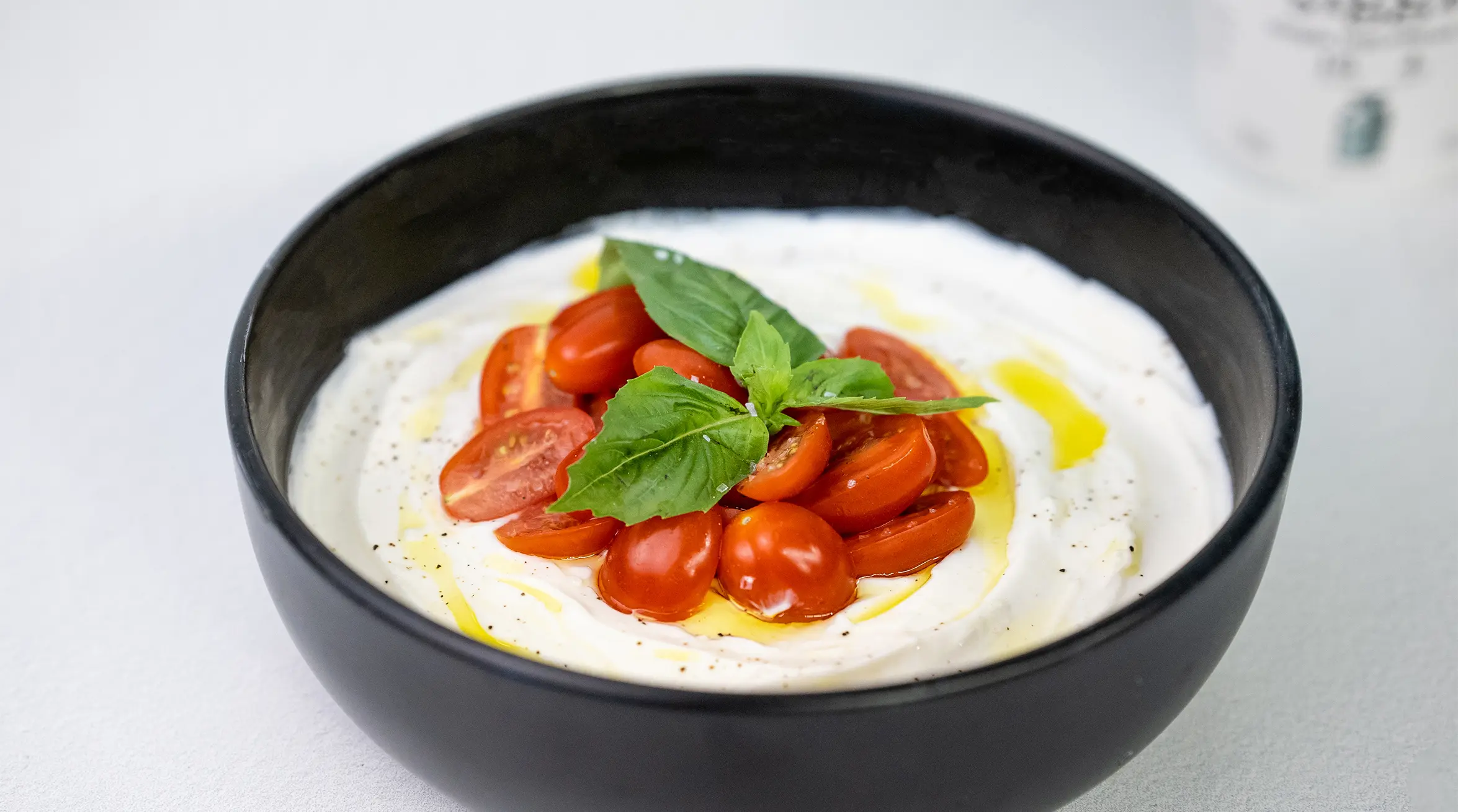 savory tomato basil bowl