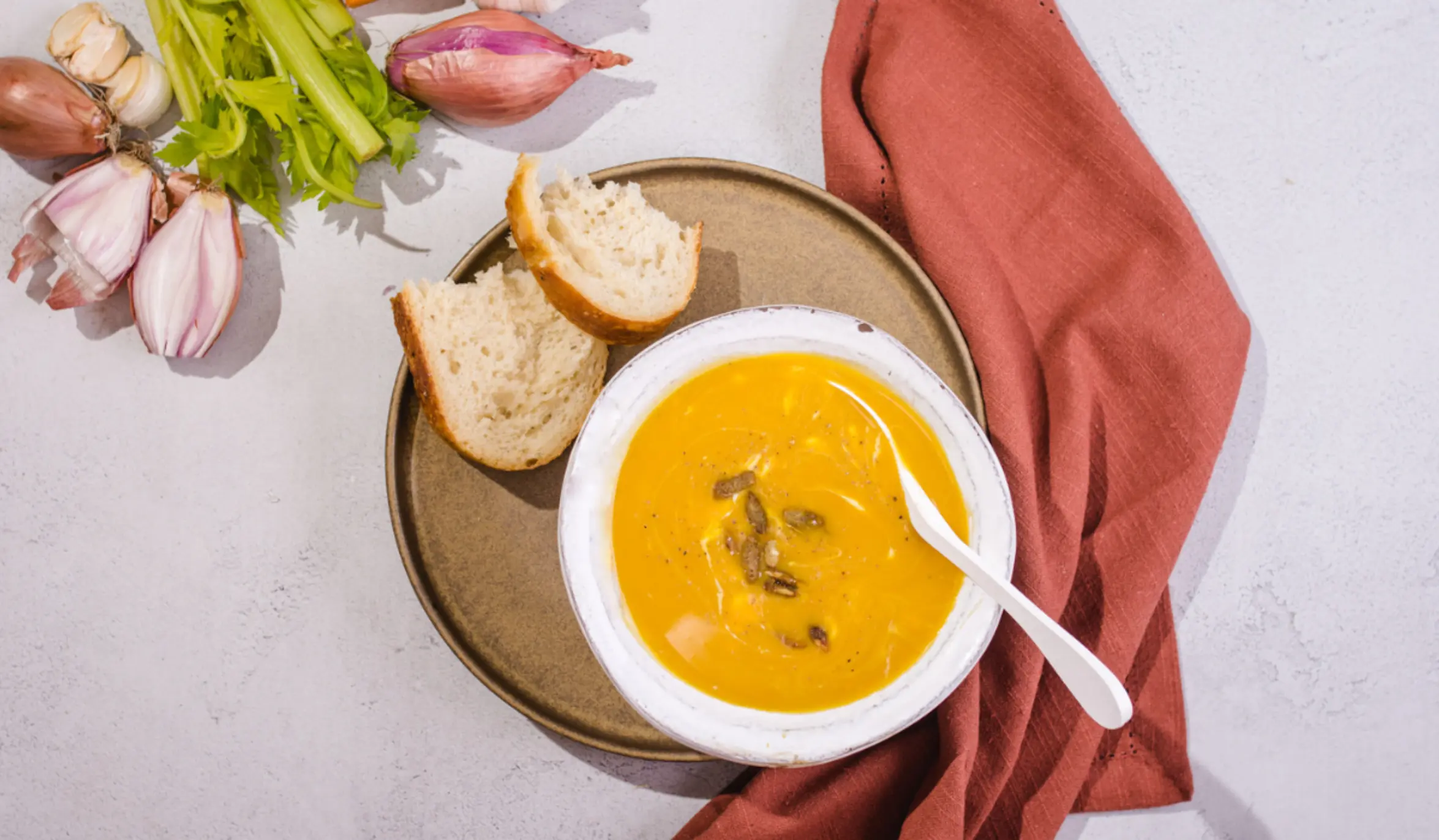 roasted butternut squash soup