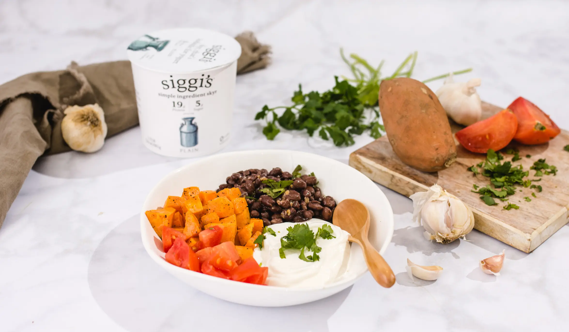 sweet potato & black bean bowl