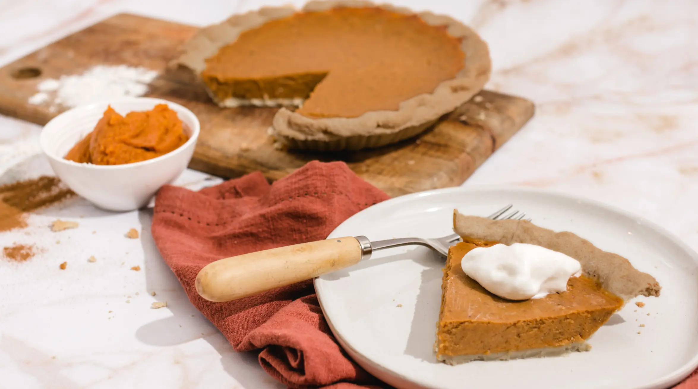 pumpkin & spice pie