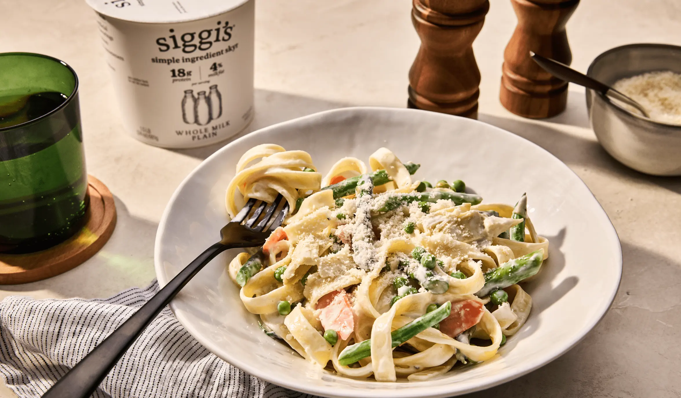 spring vegetable pasta primavera
