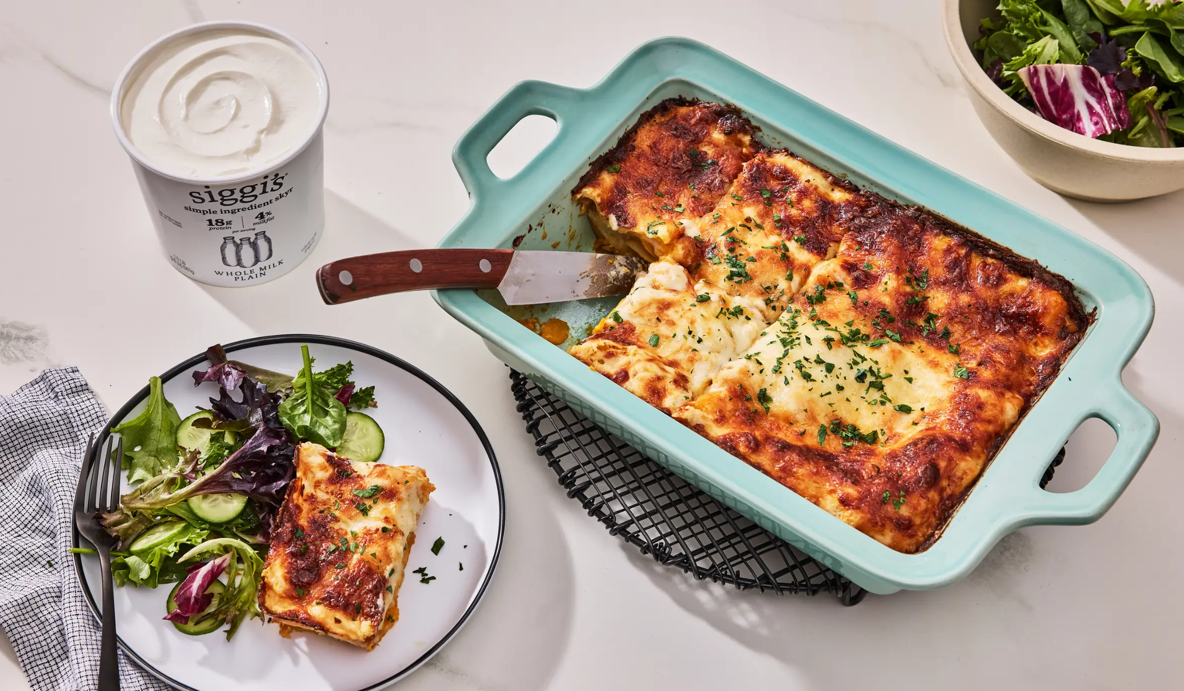 sage butternut squash lasagna