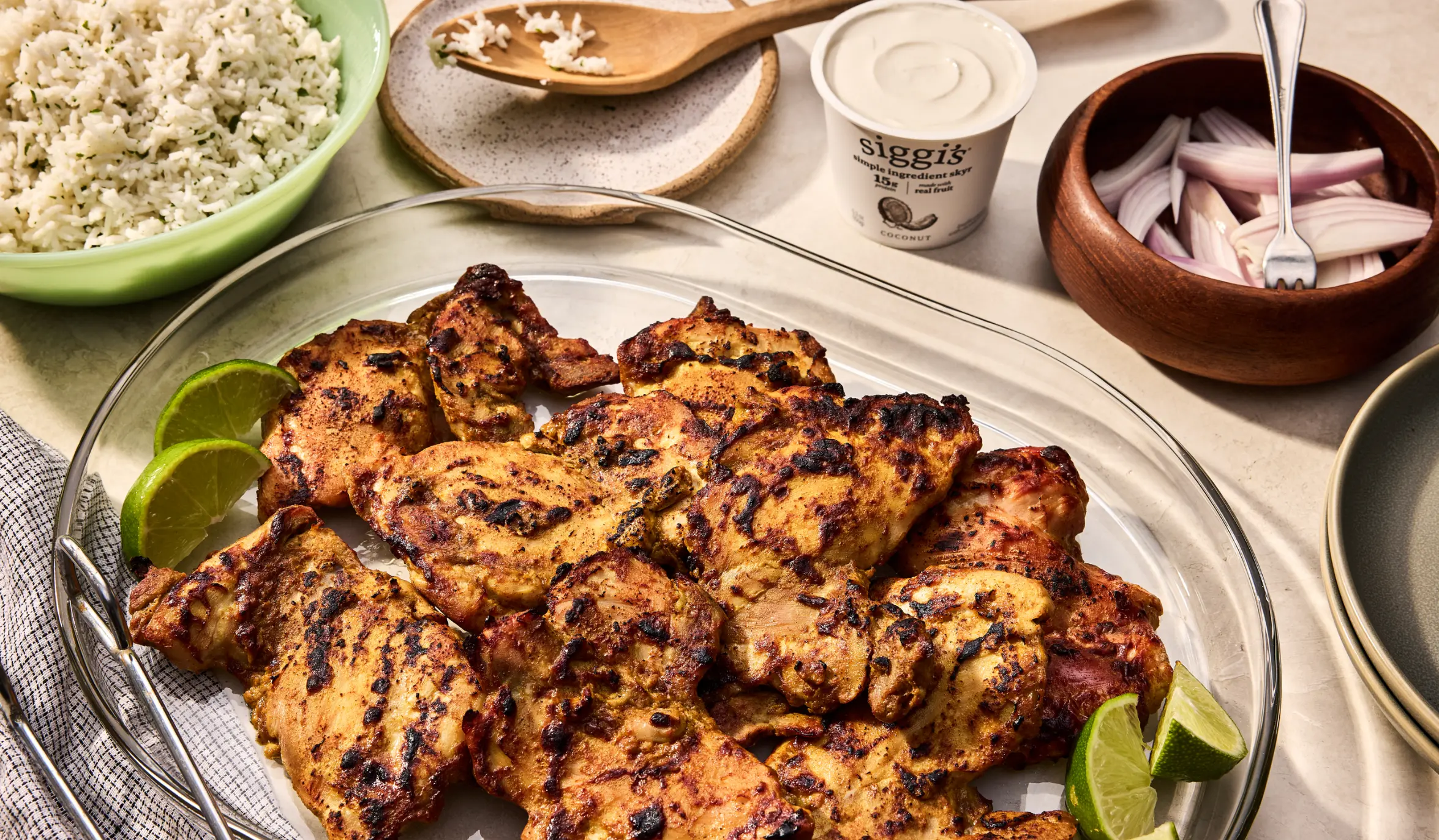 tandoori-style chicken