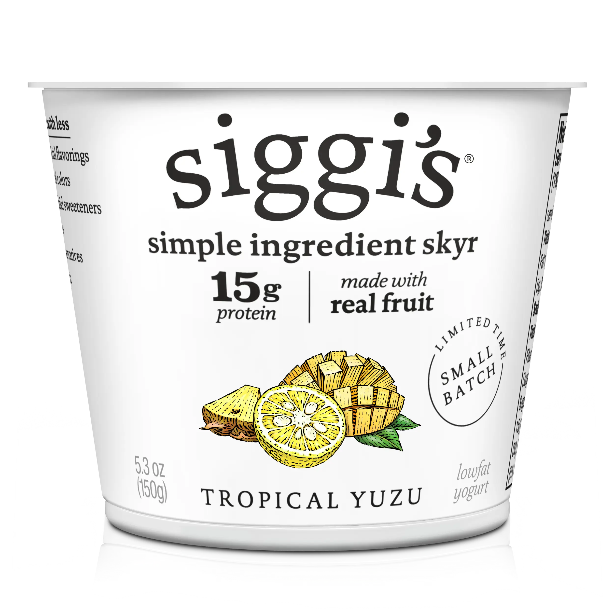 tropical yuzu lowfat skyr