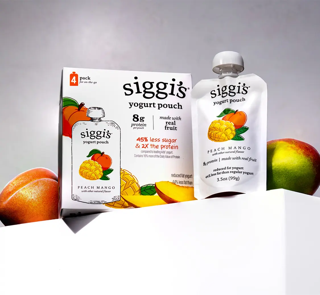 siggi's peach mango yogurt pouches- mobile