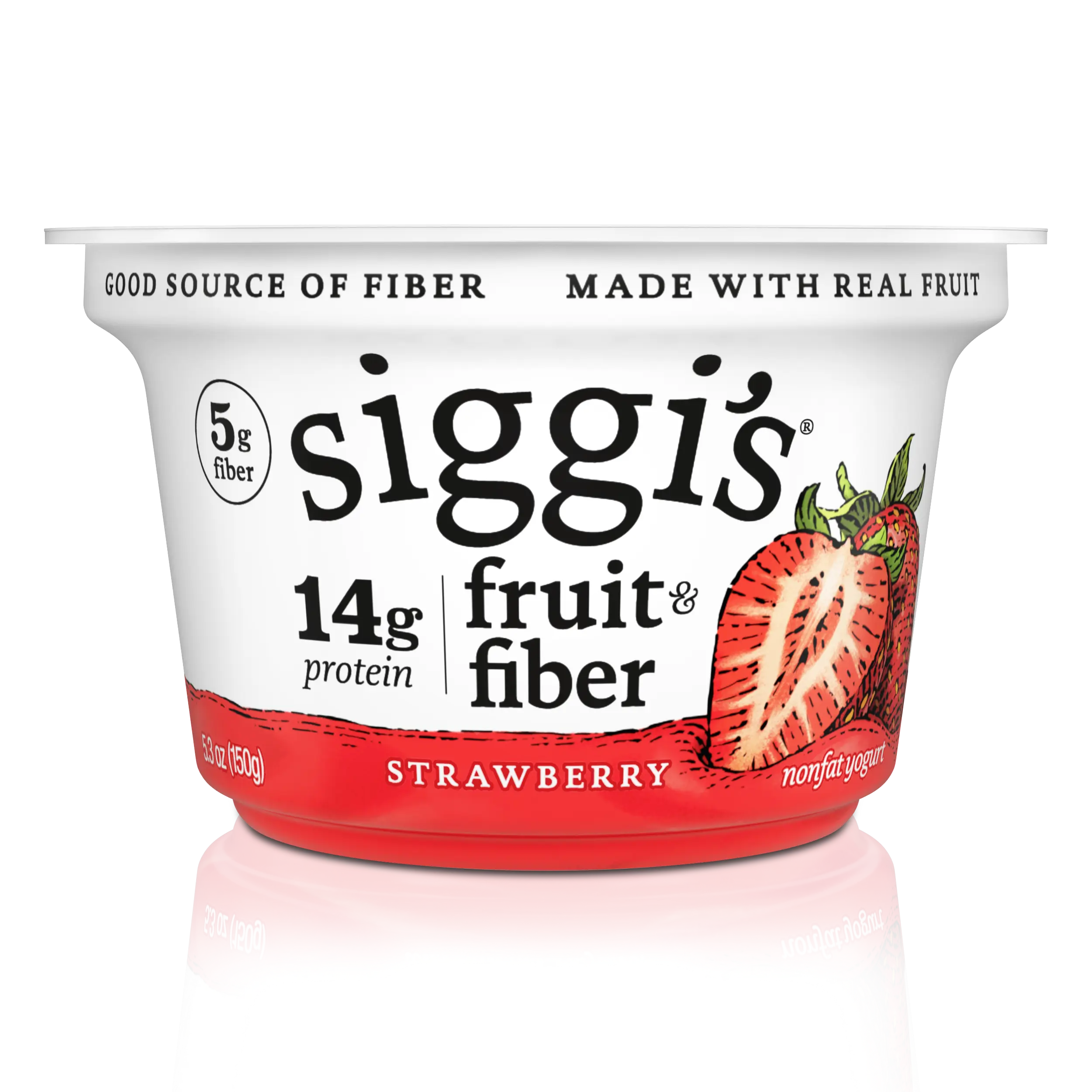 fruit & fiber strawberry nonfat skyr