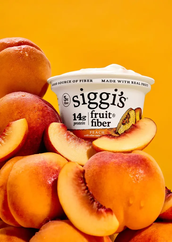 siggi's fruit and fiber peach