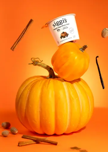 siggi's pumpkin & spice skyr is back for a limited time